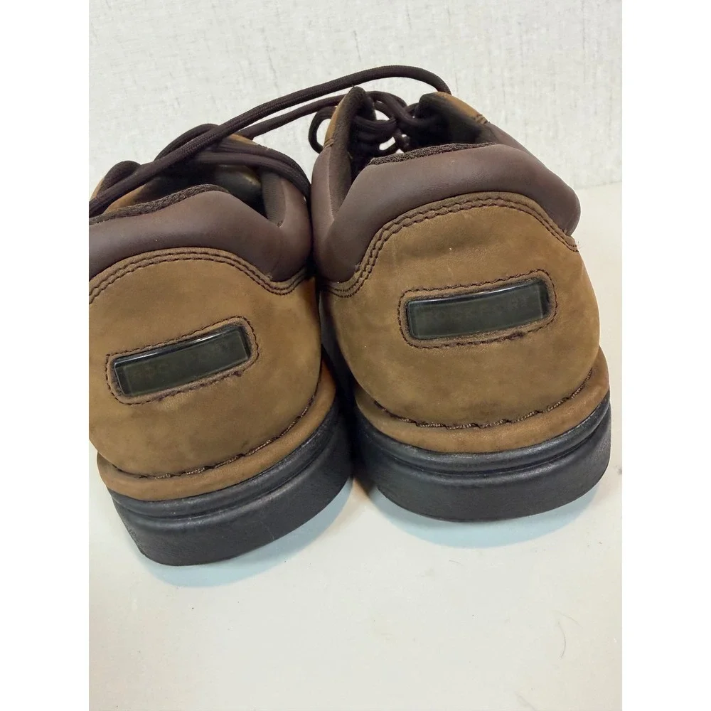 Rockport Eureka Walking Shoes‎ Mens 13W Sneaker Lace Up Leather Brown K71202